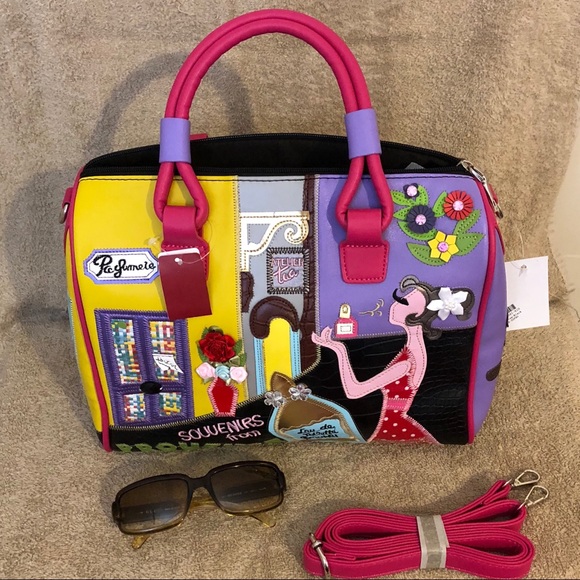 Handbags - Fun 3D Embroidered Satchel Bag